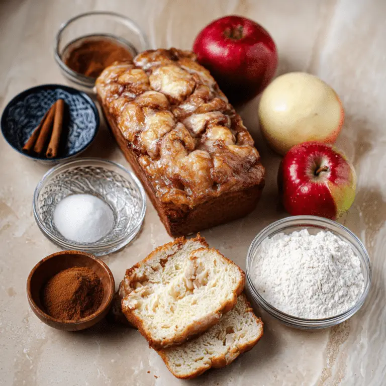Dutch Apple Fritter Bread