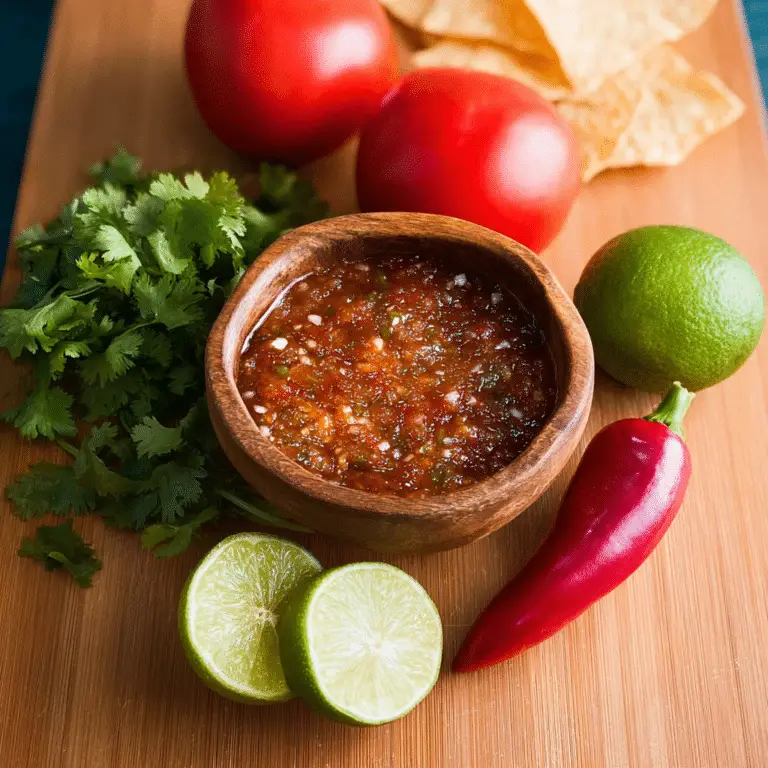 Fire Roasted Salsa (Salsa Tatemada)