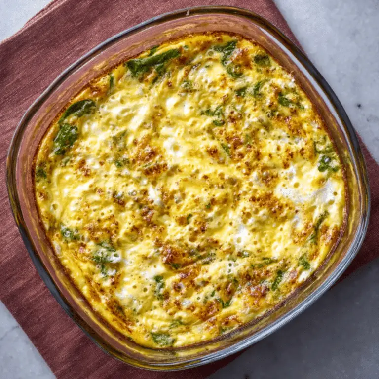 Cottage Cheese Egg Bake