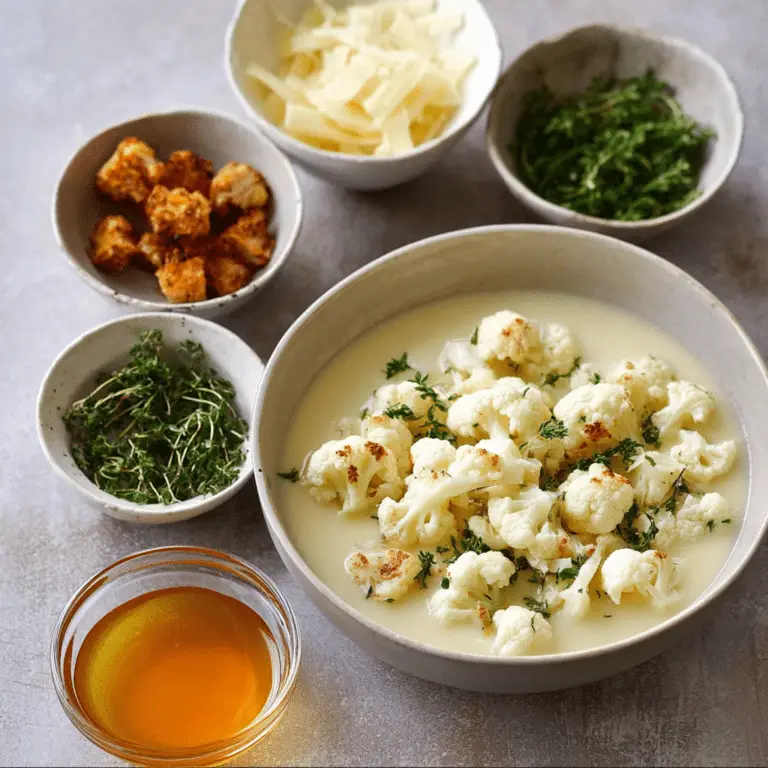 The Best Cauliflower Soup