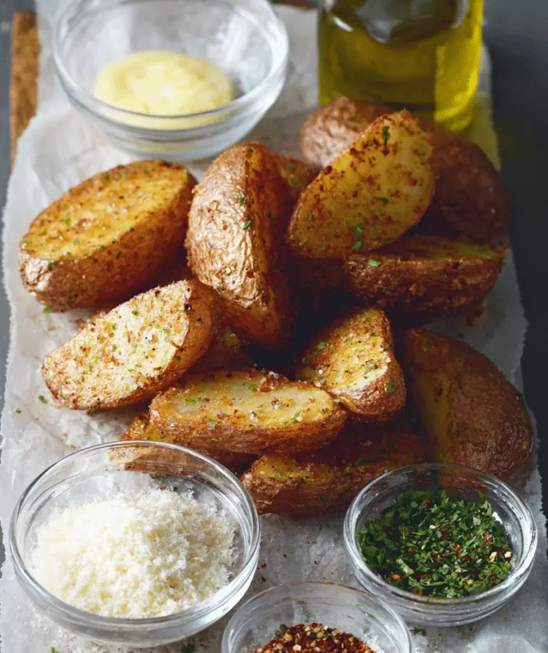 Crispy Potato Wedges