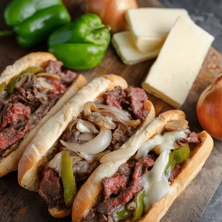 Easy Philly Cheesesteak