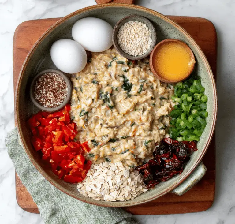 Savory Oatmeal Grain Bowl