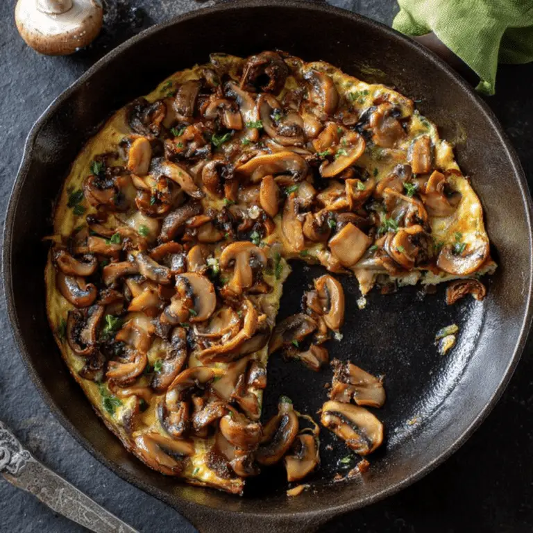 Mushroom Frittata