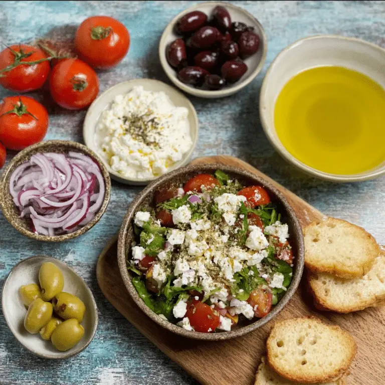 Cretan Dakos Salad