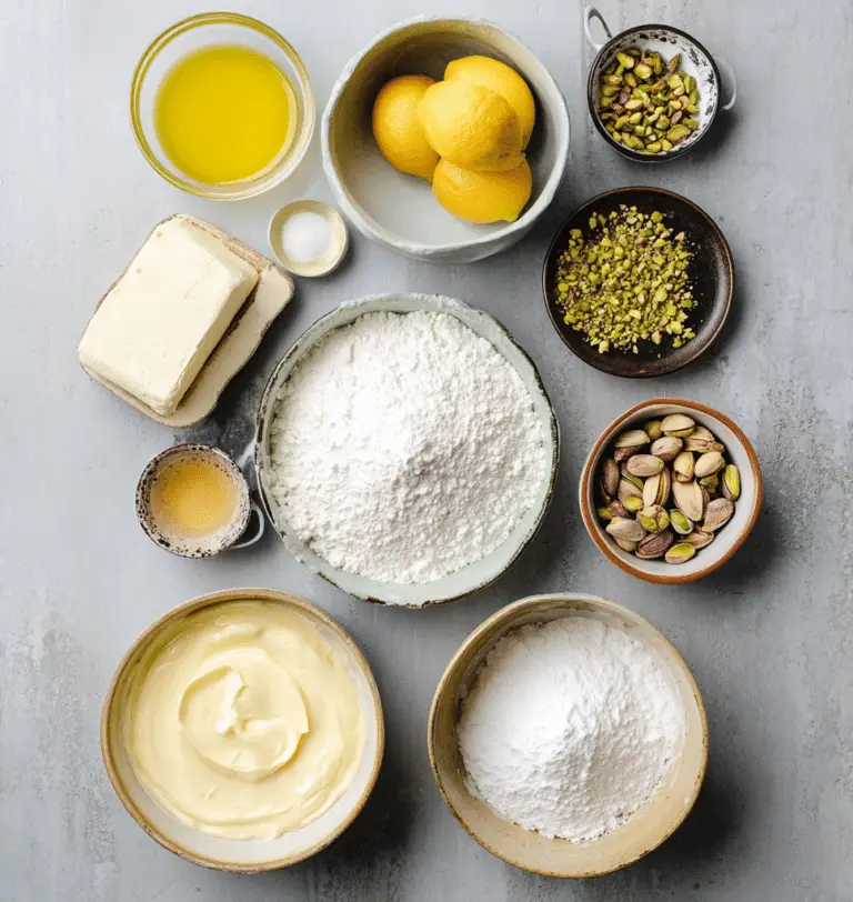 Lemon Pistachio Cake