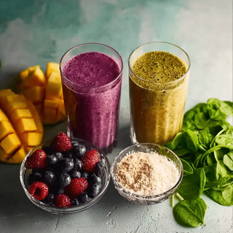 Three Easy Recovery Smoothies