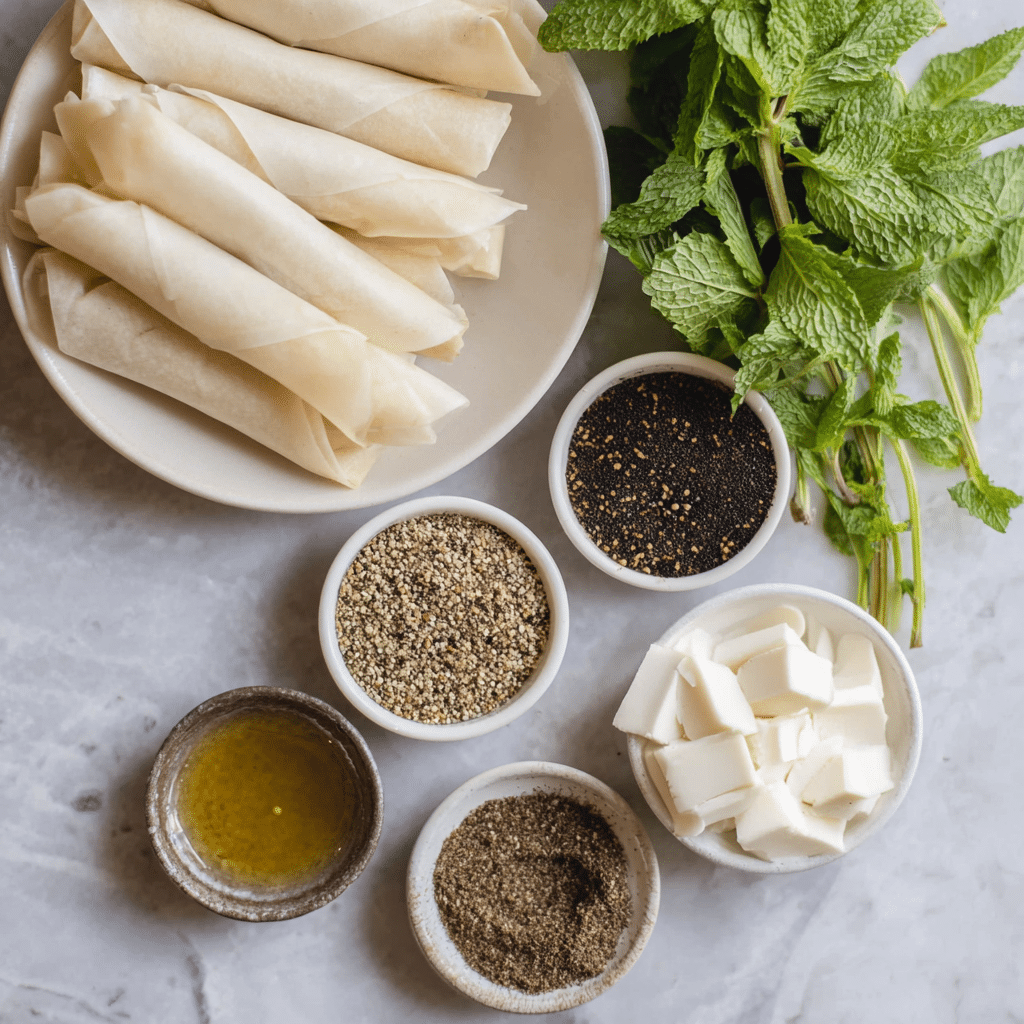 Zaatar Spring Rolls