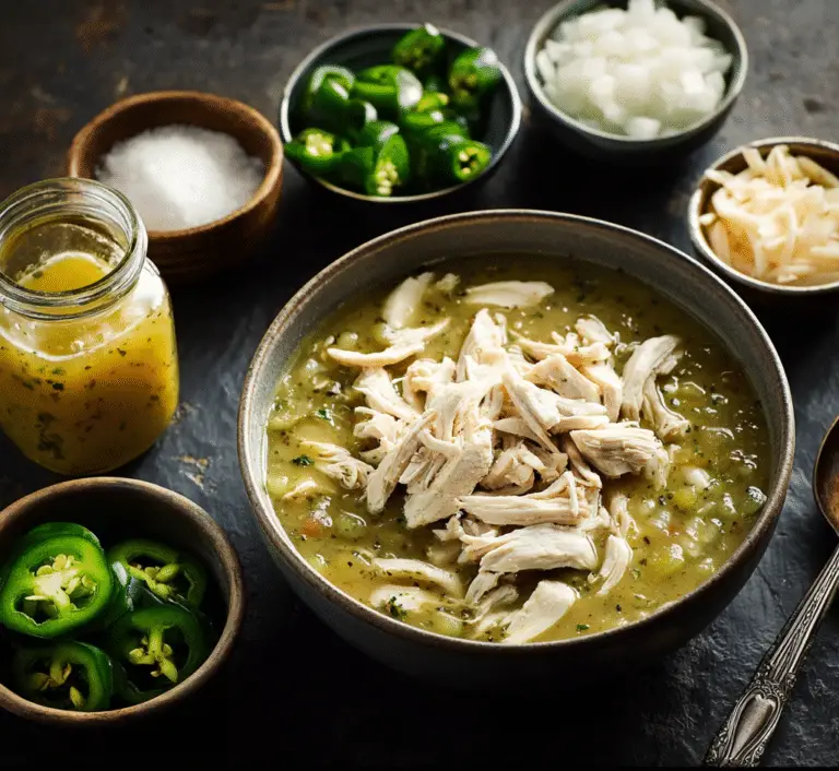Green Chicken Enchilada Soup