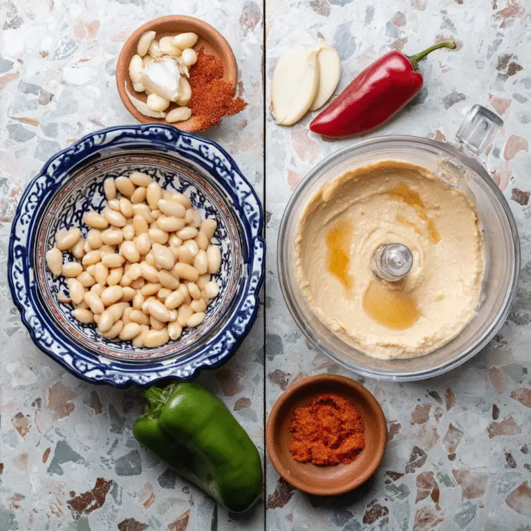 Spicy Sriracha White Bean Dip