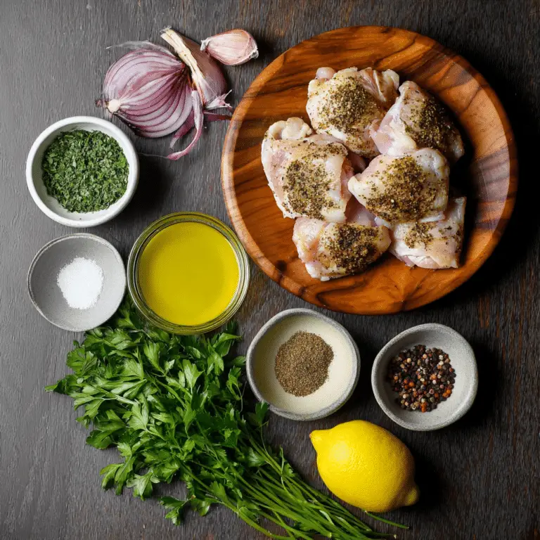Grilled Za’atar Chicken Thighs