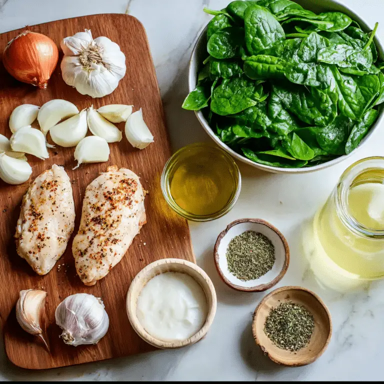 One-Pan Chicken Florentine