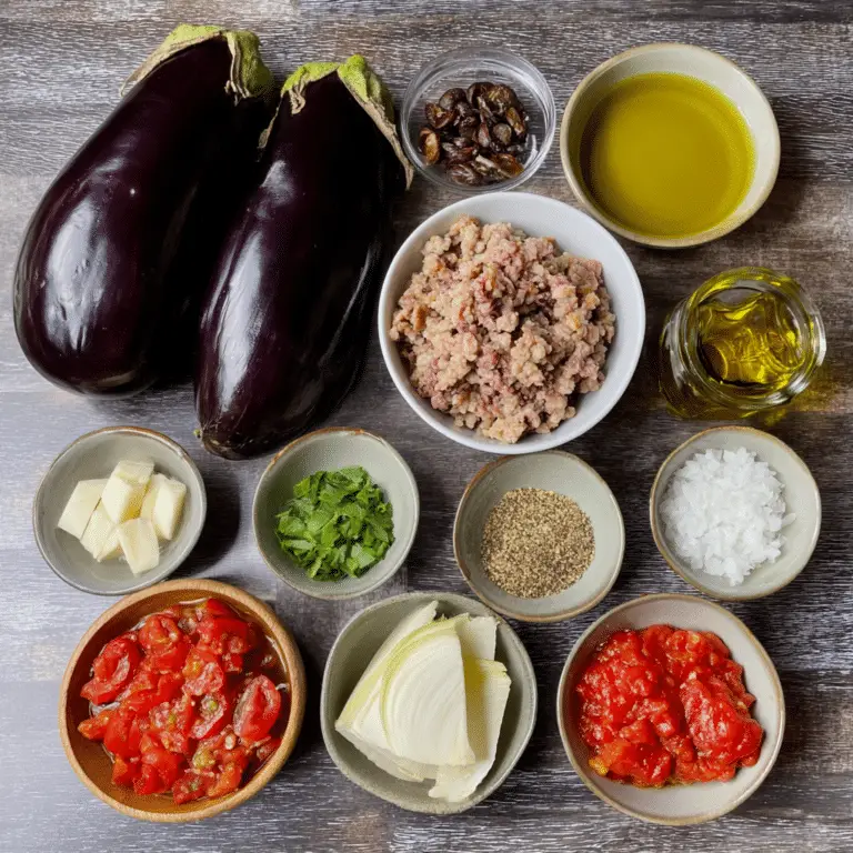 Easy Stuffed Eggplant