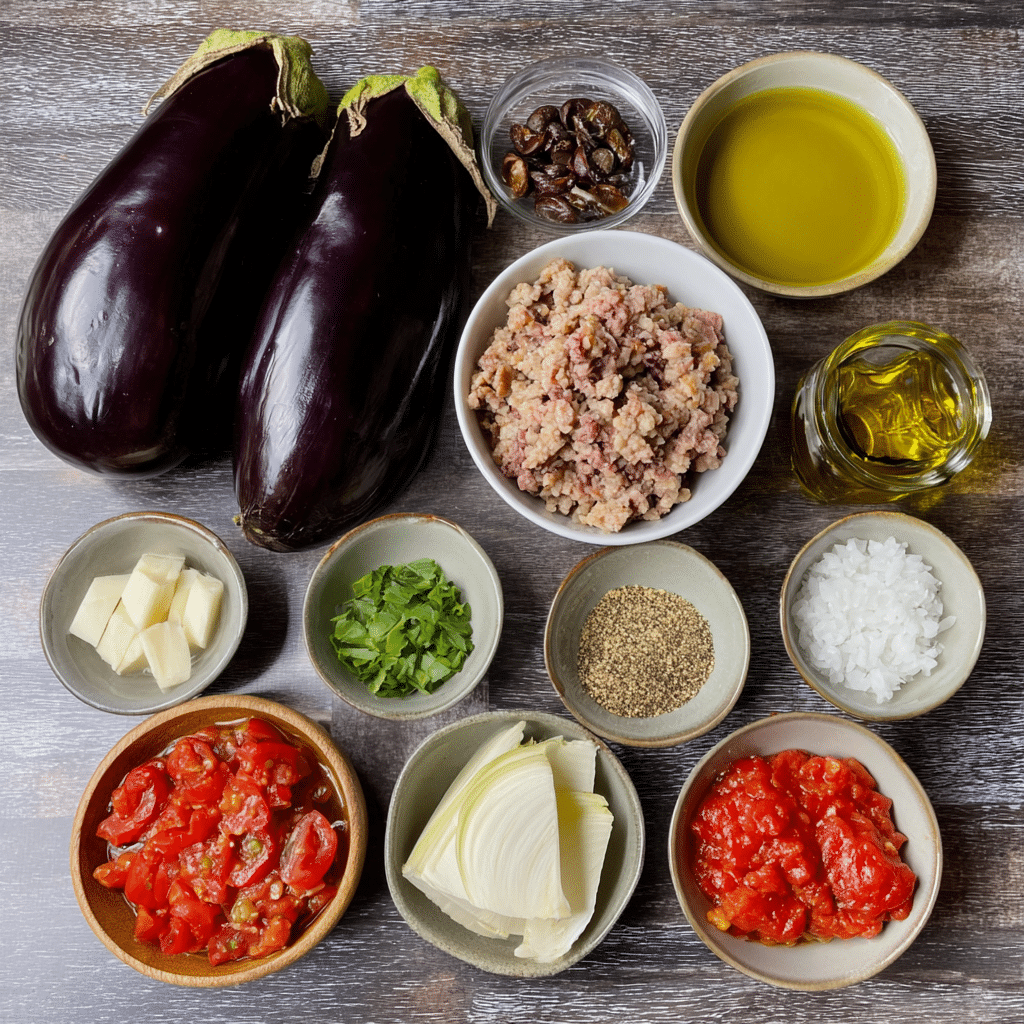 Easy Stuffed Eggplant