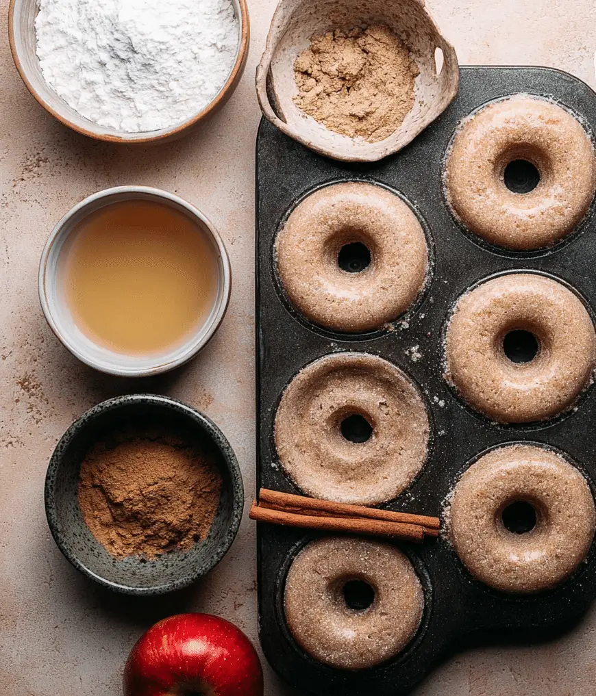 Baked Apple Cider Donuts