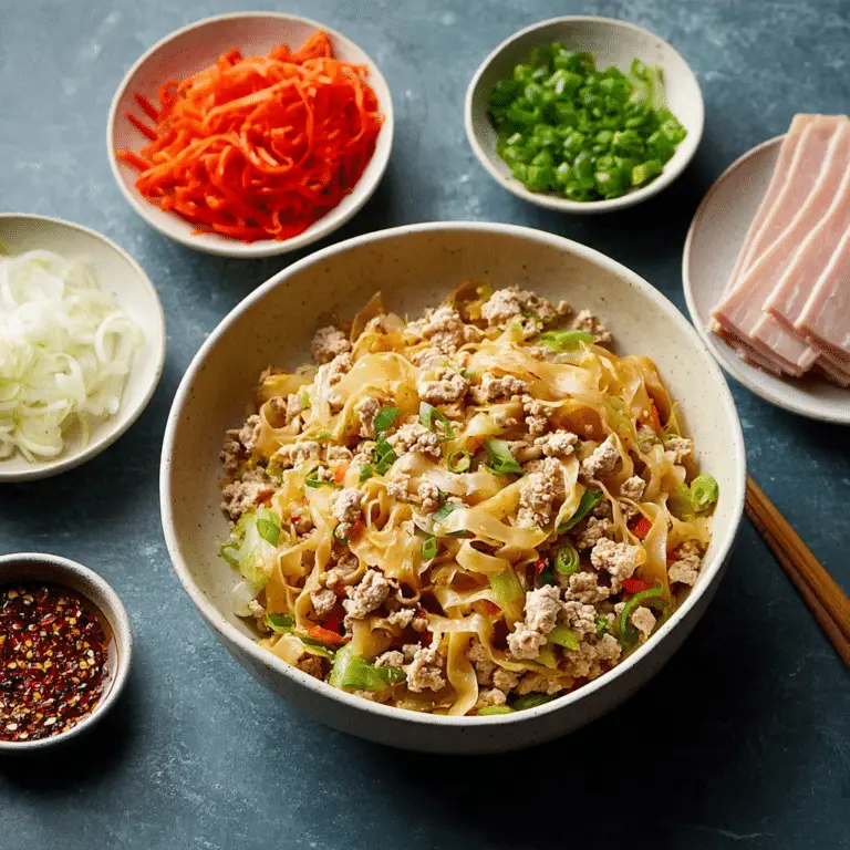 Easy Egg Roll in a Bowl