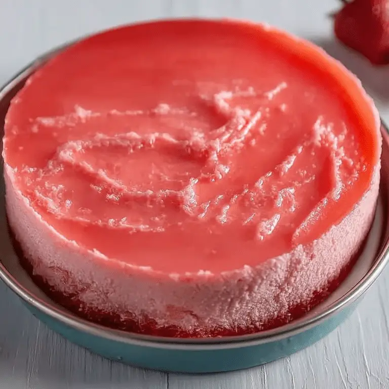 Strawberry Jello Cake