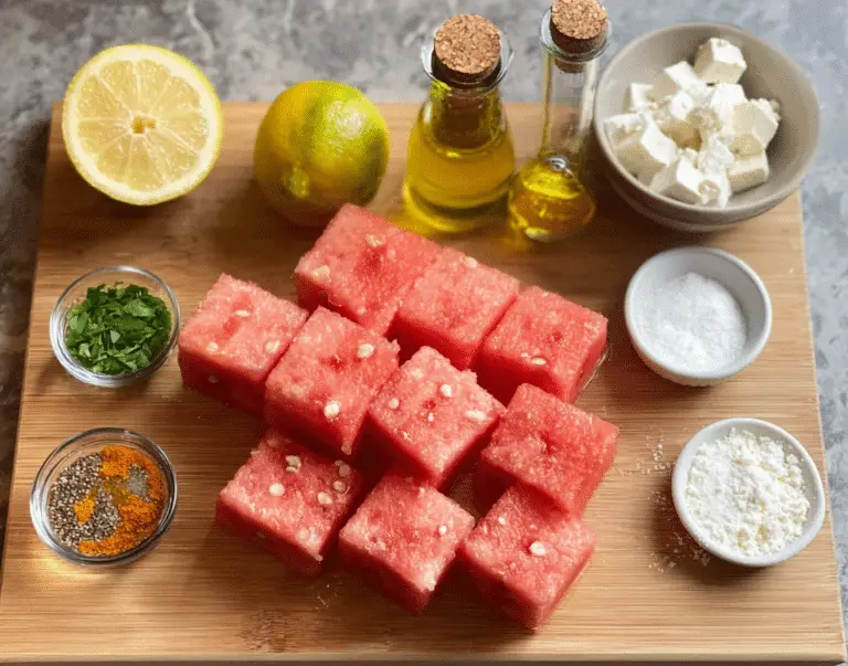 Watermelon-Feta Appetizer Bites