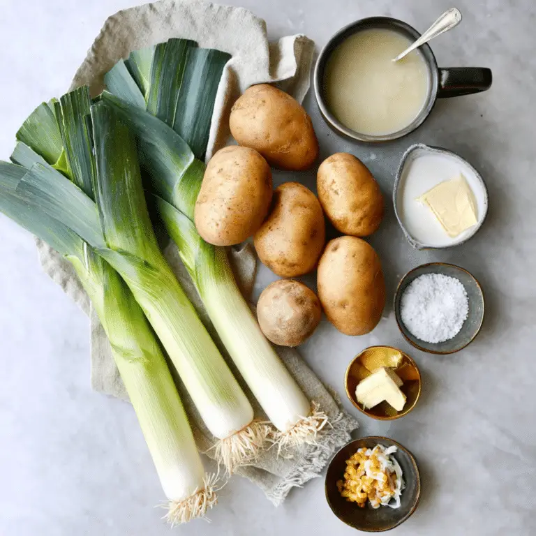 Creamy Potato Leek Soup
