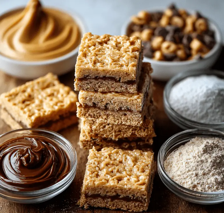 Peanut Butter Lunch Lady Bars