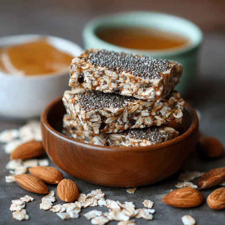 No-Bake Chia Seed Energy Bars