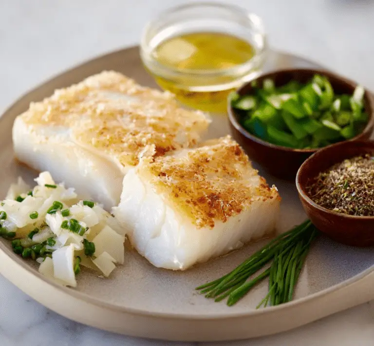 Pan-Fried Cod