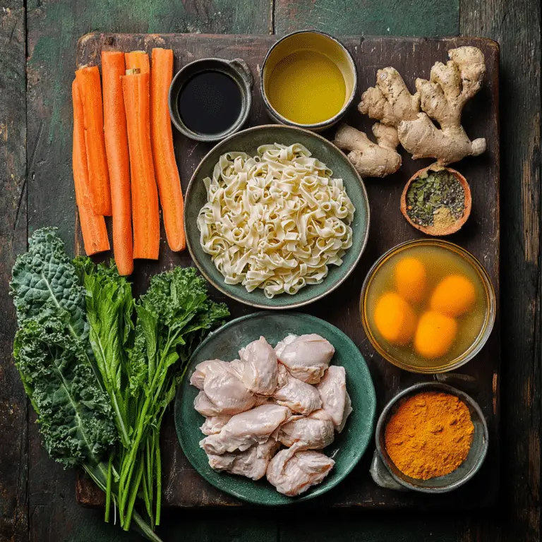 Turmeric Chicken Noodle Soup