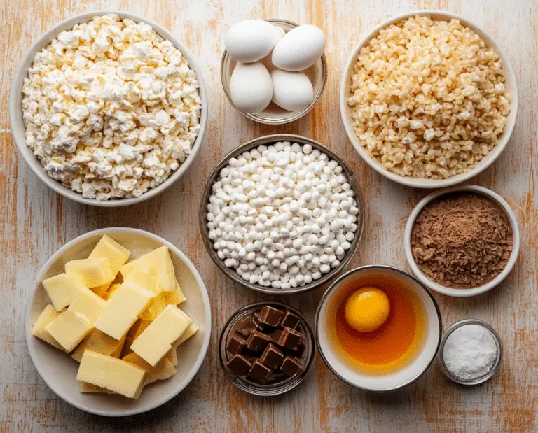 Cadbury Egg Rice Krispie Treats