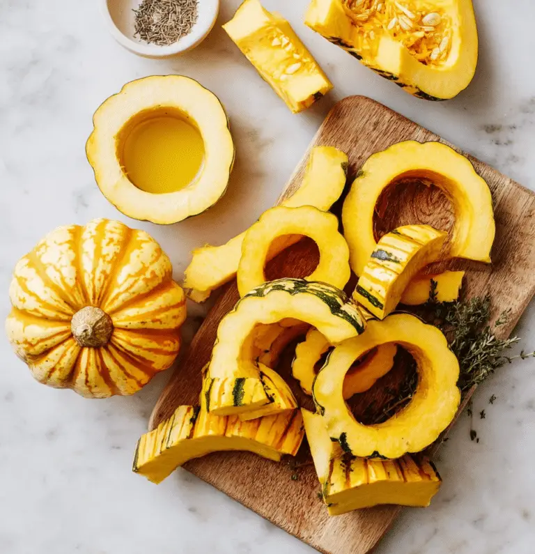 Roasted Delicata Squash