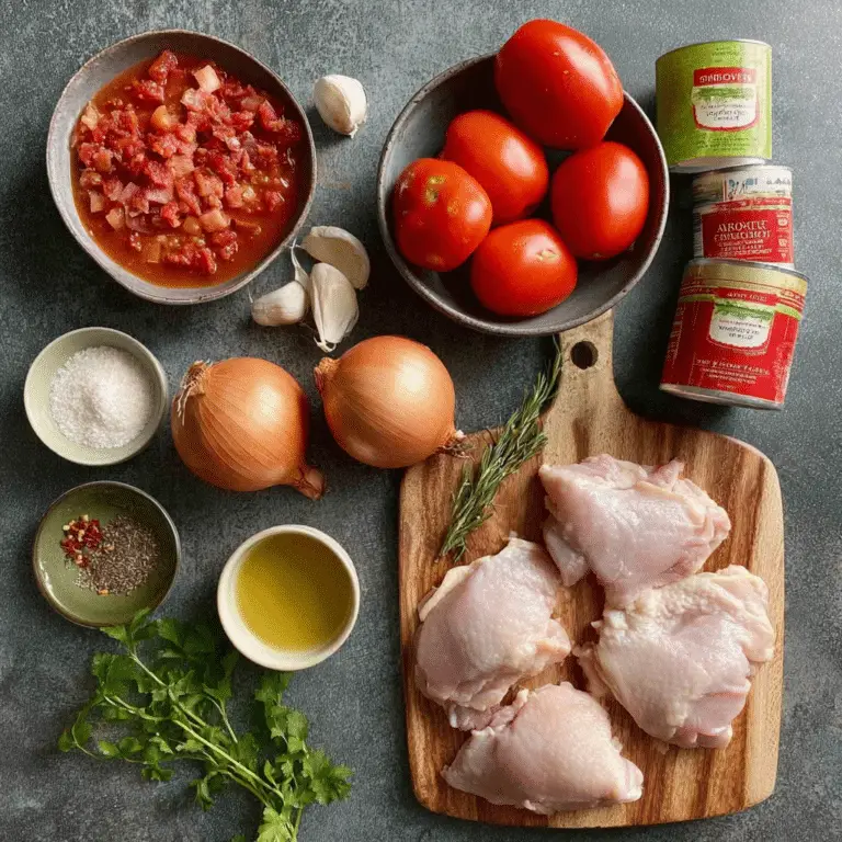 Slow Cooker Tomato Chicken