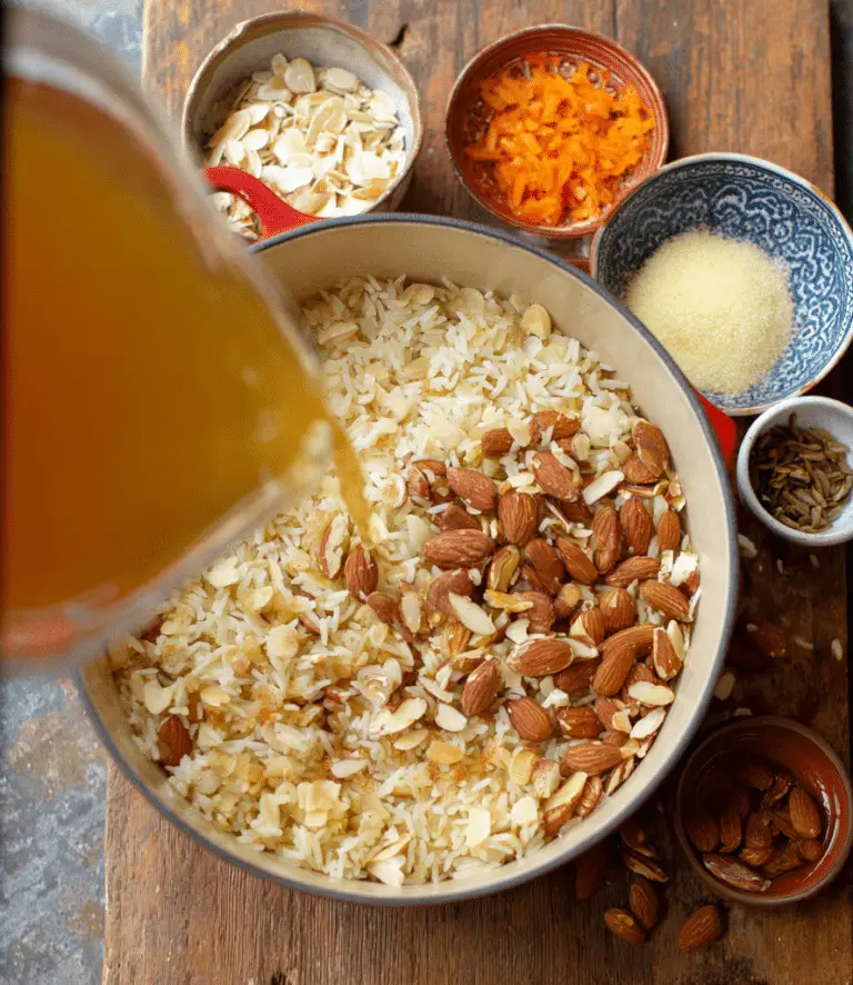 Almond Rice Pilaf