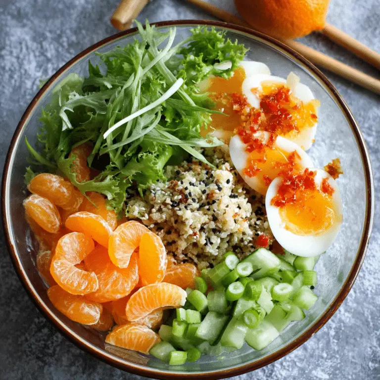 Mandarin Lunchbox Salad