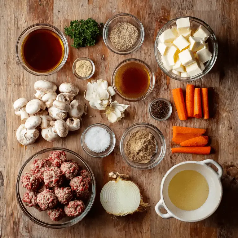Swedish Meatball Soup