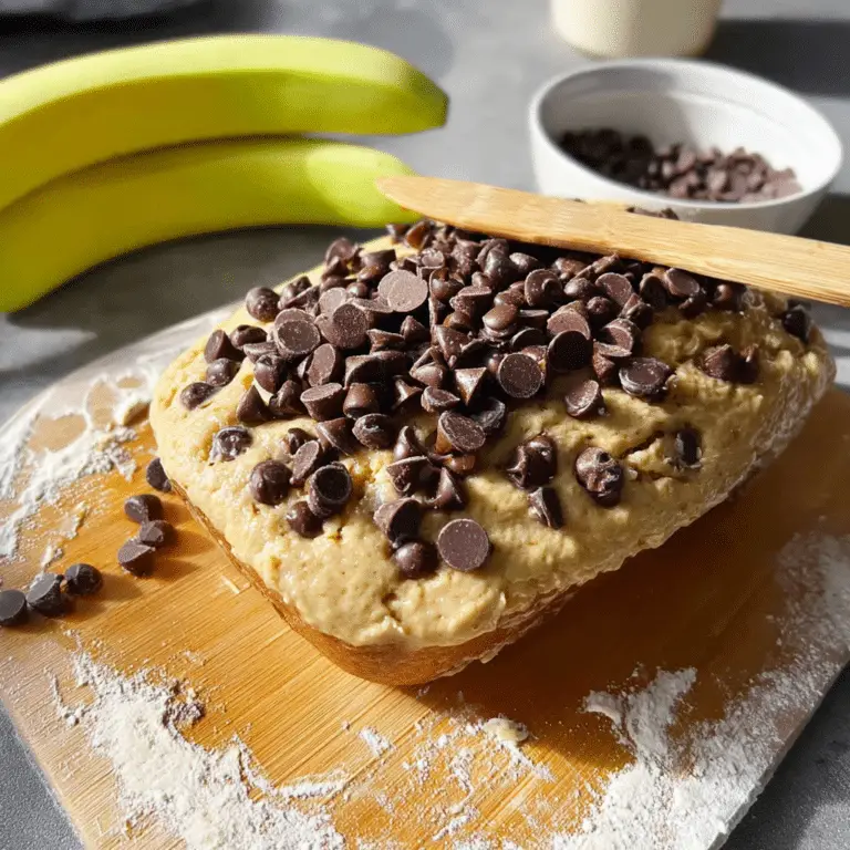 XL Banana Chocolate Chip Tray Cake