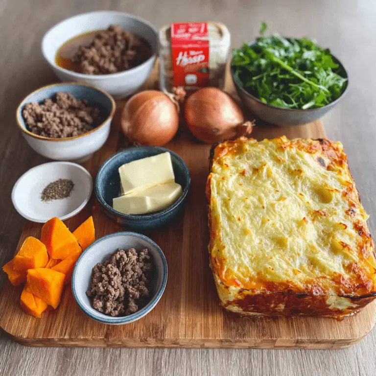 Beef and Kumara Mash Pie