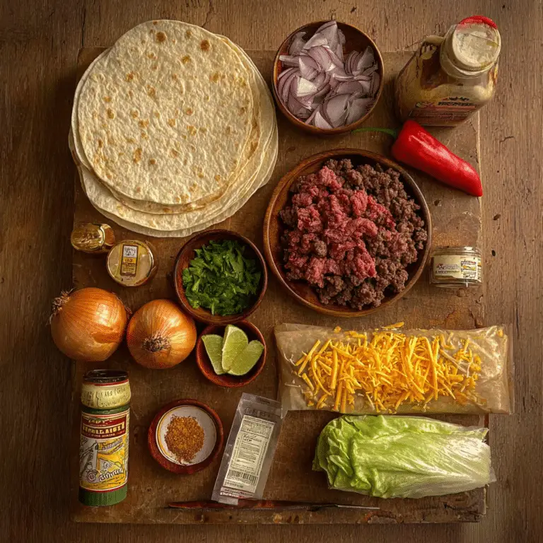 Beef Crunch Wraps