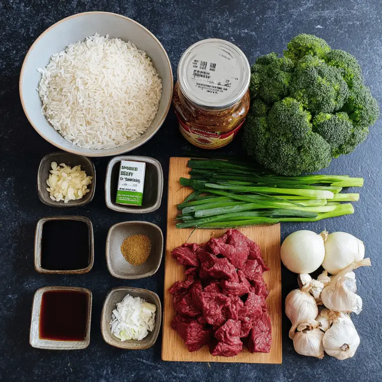 Beef and Broccoli Fried Rice
