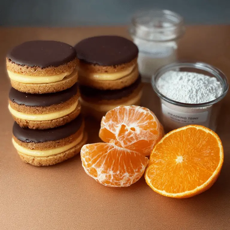 Mini Jaffa Cakes