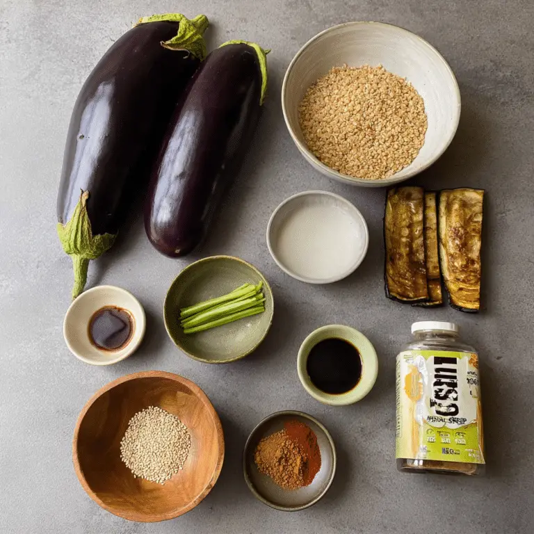 BBQ Miso Eggplant