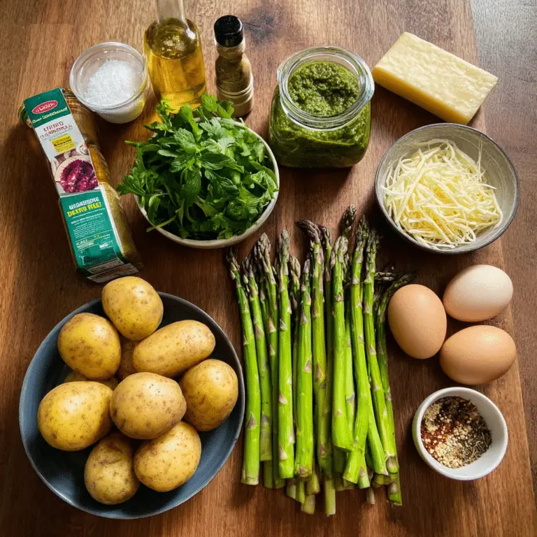 Pesto Potato and Asparagus Salad