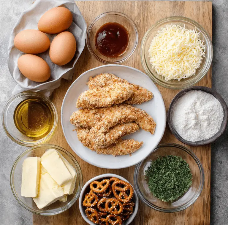 Air Fryer Pretzel Crusted Chicken Tenders