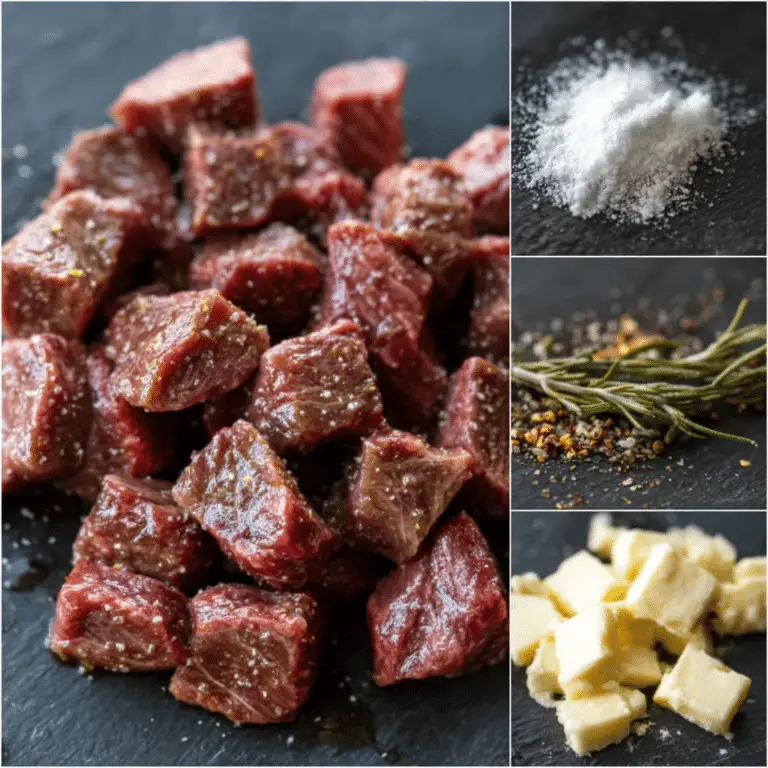 The Garlic Butter Steak Bites