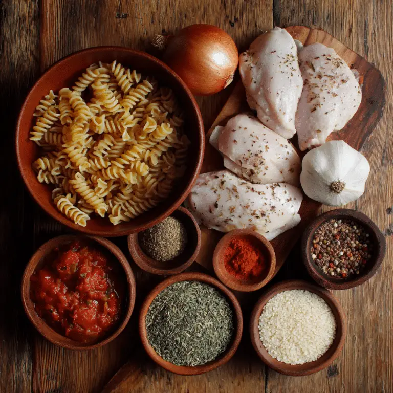 One Pot Chicken and Pasta