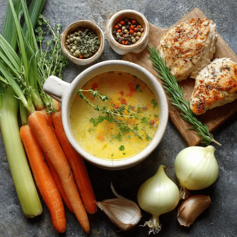 Chicken Soup a la Grec