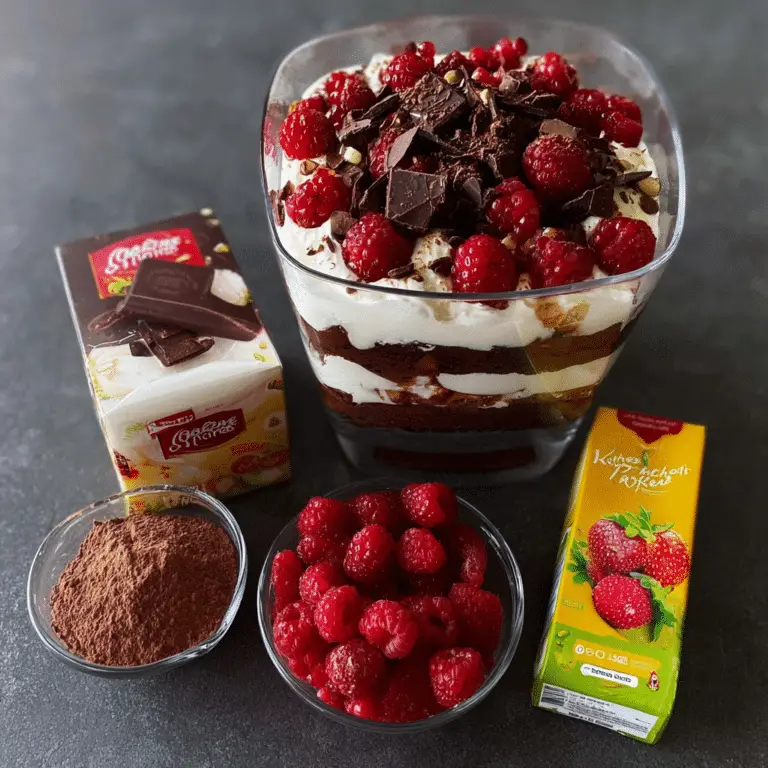 Chocolate Brownie Trifle
