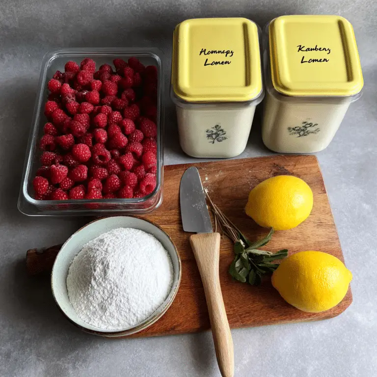 Raspberry and Lemon Loaf