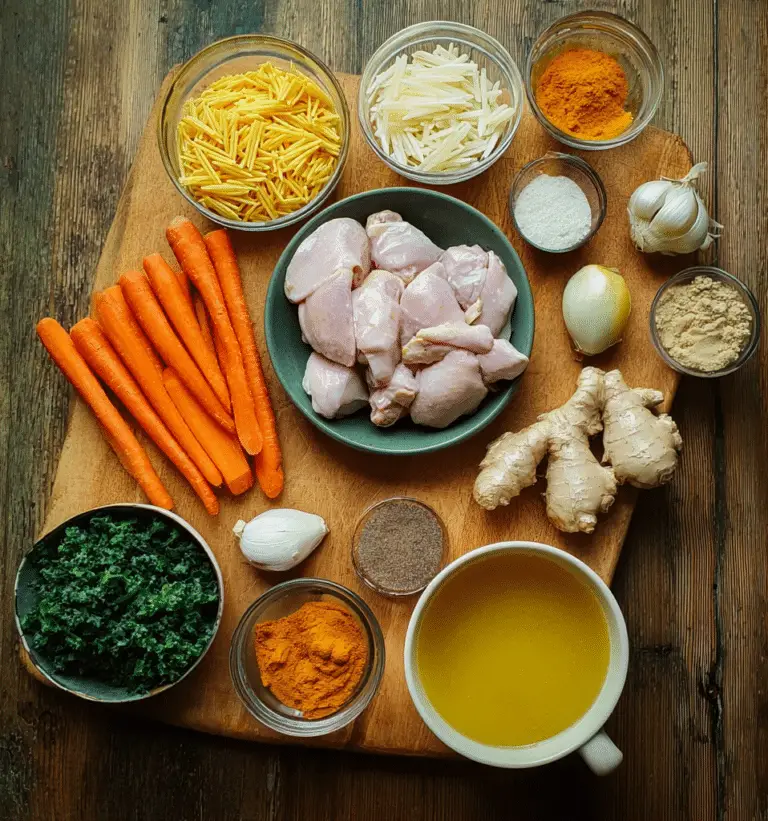 The Turmeric Chicken Noodle Soup