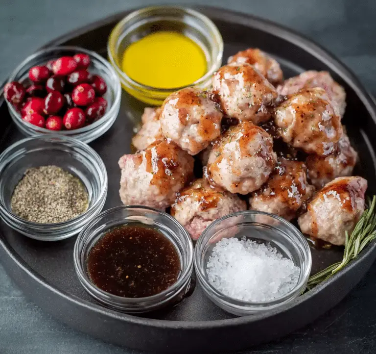 The Cranberry Meatballs