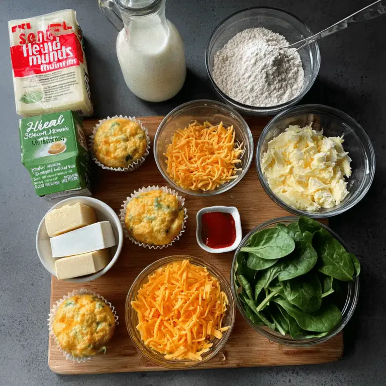 Cheesy Monster Muffins