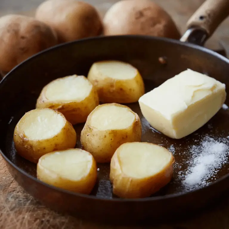 Fondant Potatoes
